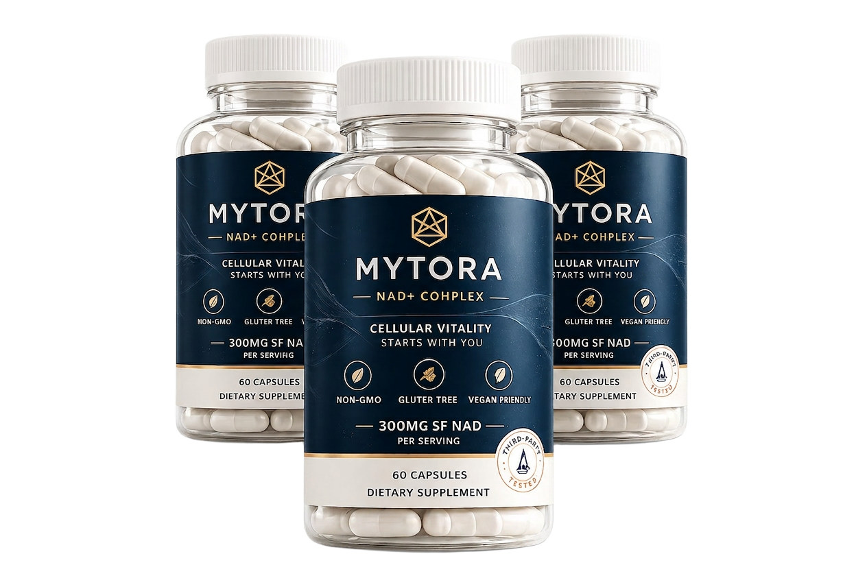3 bottles of MYTORA NAD+ Complex